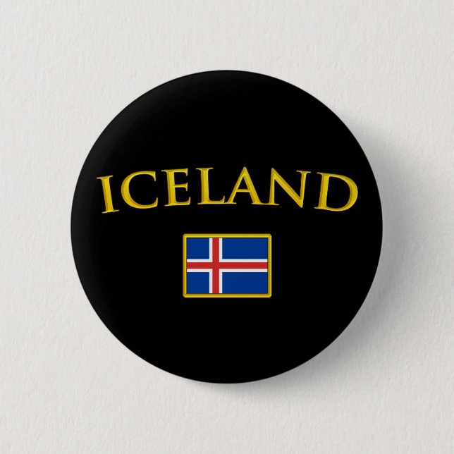 Goldenes Island Button (Vorderseite)