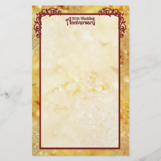 Goldenes Jahr 2 Briefpapier