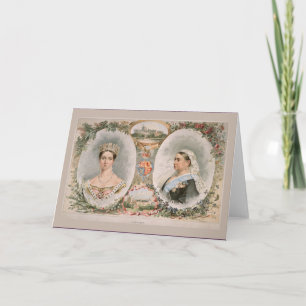 Goldenes Jubiläum-Plakat der Königin-Victoria Karte