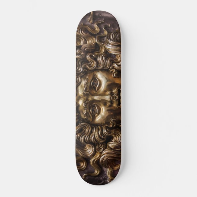 Goldenes Kind Skateboard (Vorderseite)