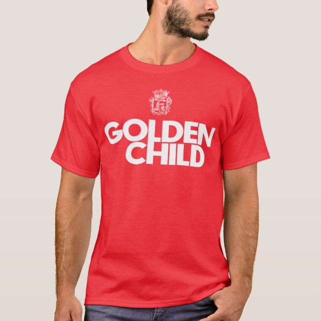 Goldenes Kind (weiße Beschriftung) T-Shirt (Vorderseite)