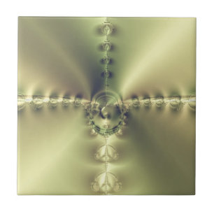 Goldenes Kreuz Fliese