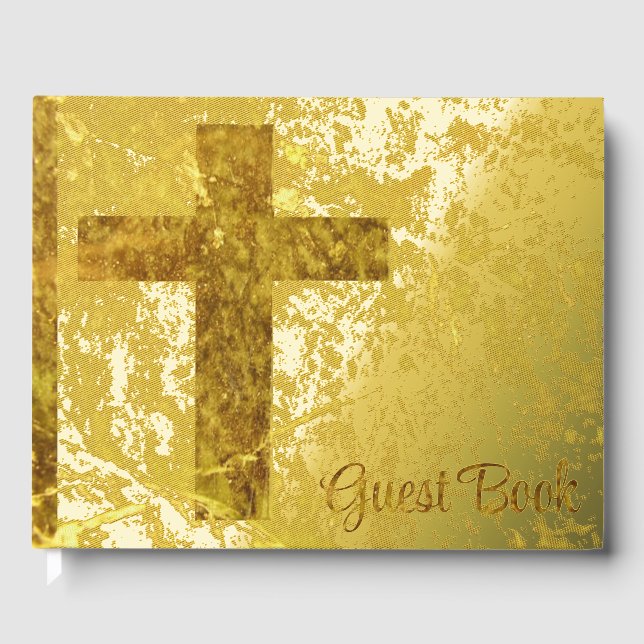 Goldenes Kreuz Gästebuch (Vorderseite)