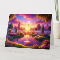 Goldenes Kreuz im Himmlischen Paradies