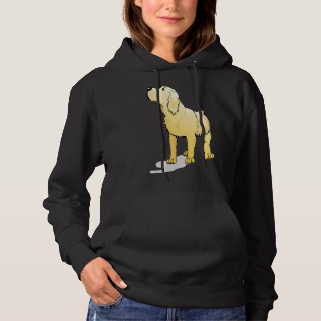 Goldenes Labradoodle Hoodie (Vorderseite)