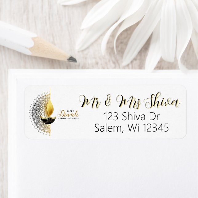 Goldenes Licht: Ein Diwali-Segen (Insitu)