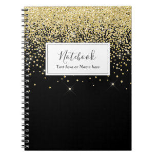 goldenes Licht Notizblock