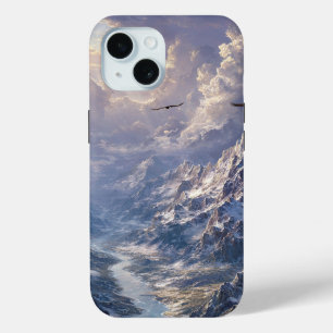 Goldenes Licht über dem alpinen Fluss002 Case-Mate iPhone Hülle