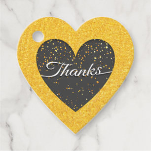 Goldenes Liebe Herz Geschenkanhänger