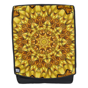 Goldenes Mandala Antikes abstraktes Design-63495 Rucksack