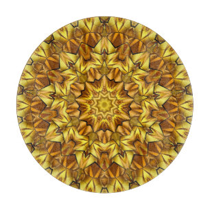 Goldenes Mandala Antikes abstraktes Design-63495 Schneidebrett