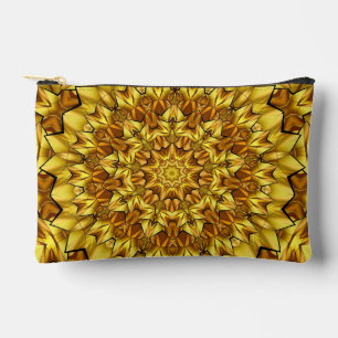 Goldenes Mandala Antikes abstraktes Design-63495 Zubehörtasche