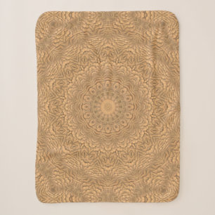 Goldenes Mandala. "Goldener Sand". Sherpadecke