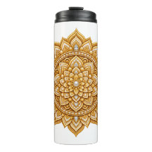 Goldenes Mandala