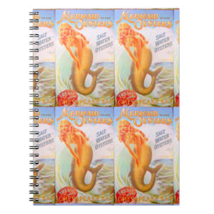 goldenes Meerjungfraunotizbuch Notizblock