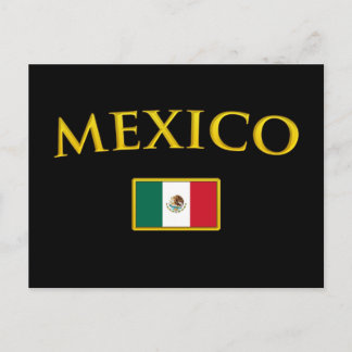 Goldenes Mexiko Postkarte