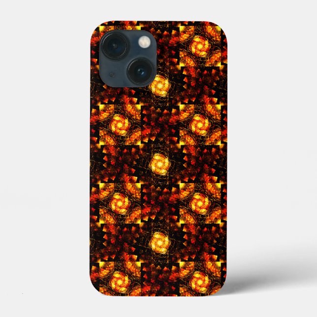 Goldenes modernes Boho-elegantes abstraktes Kunstm Case-Mate iPhone Hülle (Rückseite)