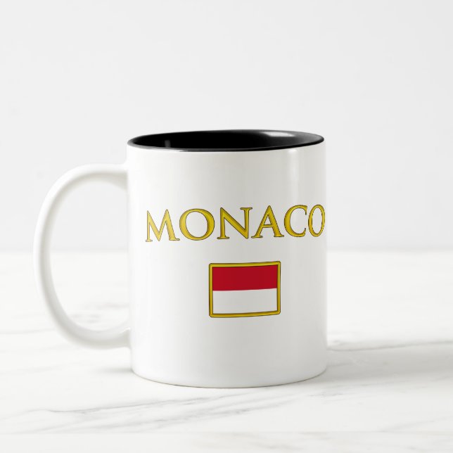 Goldenes Monaco Zweifarbige Tasse (Links)