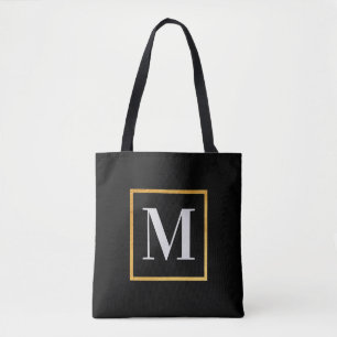 Goldenes Monogramm