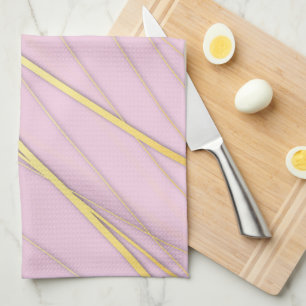 Goldenes Muster 2 Geschirrtuch