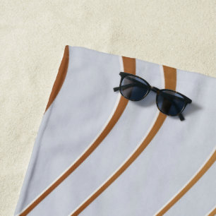 Goldenes Muster 3 Strandtuch