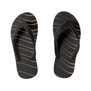 Goldenes Muster 4 Kinderbadesandalen