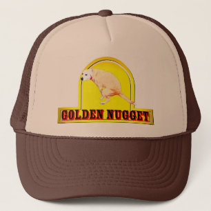 Goldenes Nugget Truckerkappe