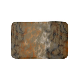 Goldenes Olive Abstrakt Badematte