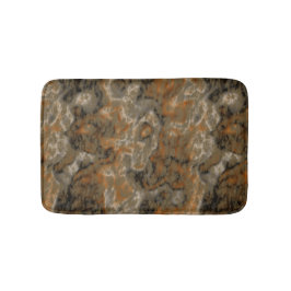 Goldenes Olive Abstrakt Badematte