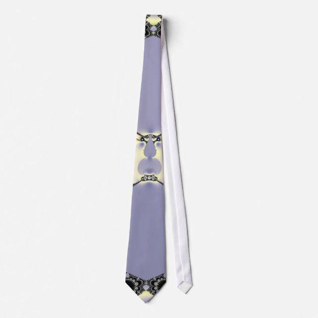 Goldenes Ornament Krawatte (Vorderseite)