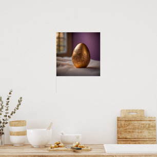 Goldenes Osterei Poster