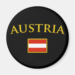 Goldenes Österreich Magnet