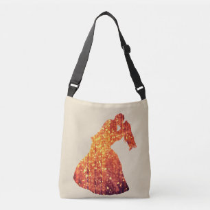 Goldenes Paar, Kiss, romanische Cross Body Bag Tragetaschen Mit Langen Trägern