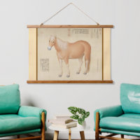 Goldenes Palomino-Pferd - Vintage chinesische Kuns