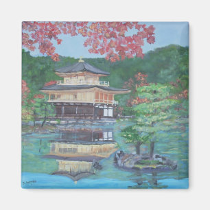 Goldenes Pavillon in Kyoto Magnet