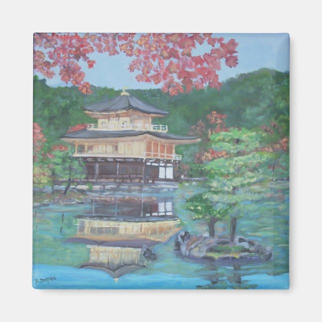 Goldenes Pavillon in Kyoto Magnet (Vorne)