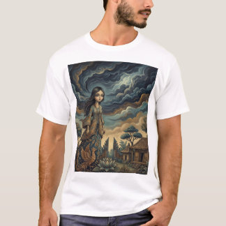 Goldenes Phoenix-Mädchen – Lotus-Himmel-Verträumth T-Shirt