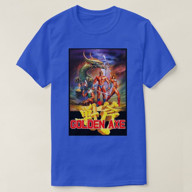 Goldenes Poster T-Shirt (Design vorne)