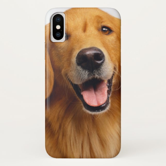 Goldenes Retriever-Lächeln Case-Mate iPhone Hülle (Rückseite)