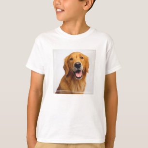 Goldenes Retriever-Lächeln T-Shirt