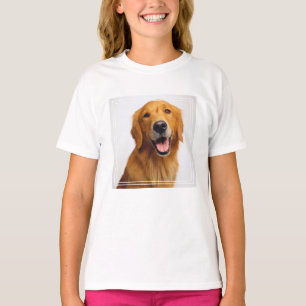 Goldenes Retriever-Lächeln T-Shirt