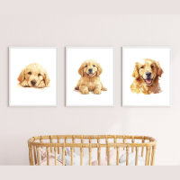 Goldenes Retriever Poster, Goldene Retriever Kunst