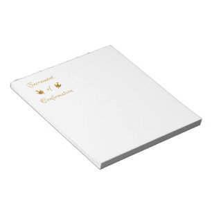 Goldenes Sacrament von Eucharist Host and Chalice Notizblock