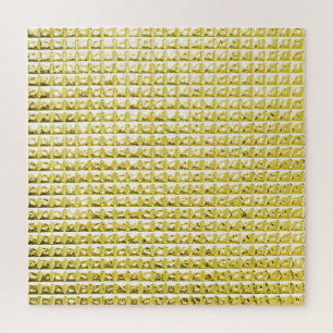 Goldenes schwarzes Glas: luxuriöse Oberfläche. Puzzle