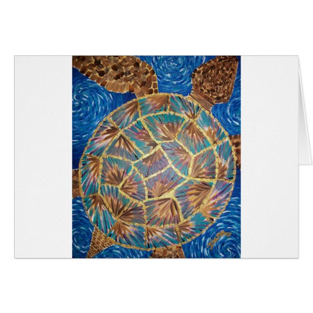 Goldenes Seaturtle (Vorderseite (Horizontal))