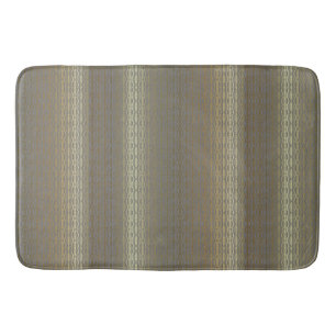 Goldenes Silber Badematte