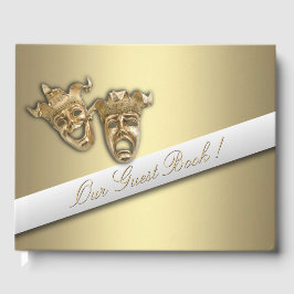 Goldenes Theater - Masken Gästebuch