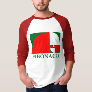 Goldenes Verhältnis, Fibonacci-Spirale T-Shirt