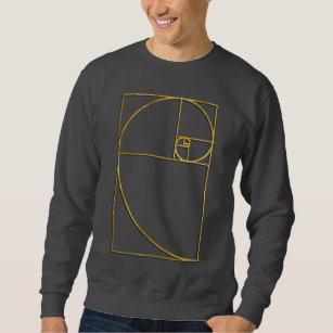 Goldenes Verhältnis-heilige Fibonacci-Spirale Sweatshirt