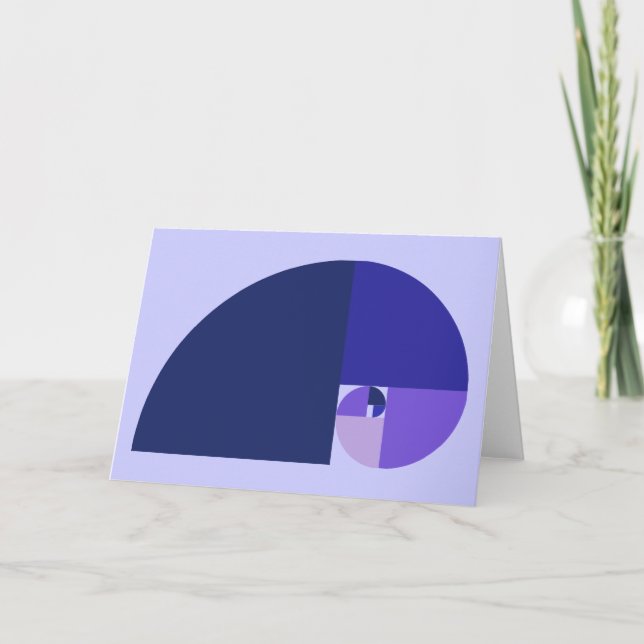 Goldenes Verhältnis Karte (Vorderseite)